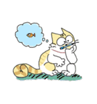 みけねこ - ミルの日常生活（個別スタンプ：10）