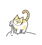 みけねこ - ミルの日常生活（個別スタンプ：12）