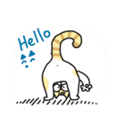 みけねこ - ミルの日常生活（個別スタンプ：13）