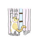 みけねこ - ミルの日常生活（個別スタンプ：17）