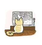 みけねこ - ミルの日常生活（個別スタンプ：18）