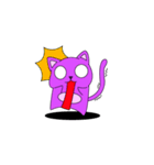 whimsical lively Cat and Hamjji（個別スタンプ：5）