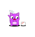 whimsical lively Cat and Hamjji（個別スタンプ：9）
