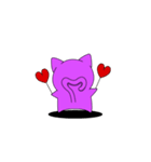 whimsical lively Cat and Hamjji（個別スタンプ：10）