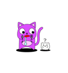 whimsical lively Cat and Hamjji（個別スタンプ：14）