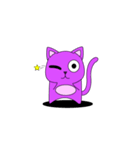 whimsical lively Cat and Hamjji（個別スタンプ：17）