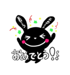 くろうさちゃん（個別スタンプ：8）