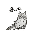 やる気少な目のねこ（個別スタンプ：24）