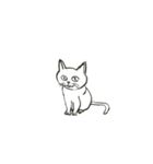 やる気少な目のねこ（個別スタンプ：32）