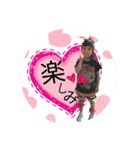 元気いっぱいステッカー（個別スタンプ：11）