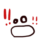 顔文字使える言葉（個別スタンプ：18）