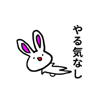 頻出！うさぎのあいさつスタンプ（個別スタンプ：30）