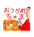 川越の母とチワワ（個別スタンプ：25）