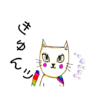 ネコ ネコ ネコ（個別スタンプ：6）