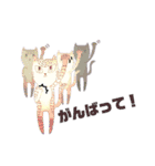 ネコ ネコ ネコ（個別スタンプ：21）