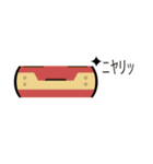 電車 顔文字スタンプ（個別スタンプ：10）