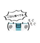 電車 顔文字スタンプ（個別スタンプ：12）