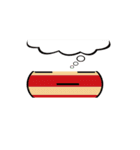 電車 顔文字スタンプ（個別スタンプ：22）