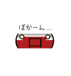 電車 顔文字スタンプ（個別スタンプ：31）