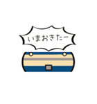 電車 顔文字スタンプ（個別スタンプ：32）