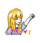 白銀のお嬢様（個別スタンプ：6）