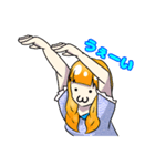 白銀のお嬢様（個別スタンプ：7）