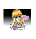 白銀のお嬢様（個別スタンプ：8）
