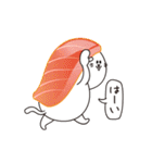 はしゃぐのお寿司しょったネコ（個別スタンプ：3）