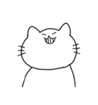 平凡なネコ（個別スタンプ：3）
