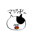だいたい笑っているねこちゃんスタンプ（個別スタンプ：20）
