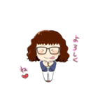 わいわい！スタッフスタンプ（個別スタンプ：5）