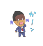 わいわい！スタッフスタンプ（個別スタンプ：11）