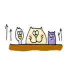 ほのぼのねこと仲間達（個別スタンプ：24）