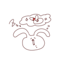 ゆるなぞなうさぎ（個別スタンプ：12）
