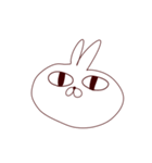 ゆるなぞなうさぎ（個別スタンプ：20）