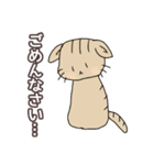 ほうじ茶ねこ（個別スタンプ：7）