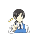 今日も元気に出勤！（個別スタンプ：5）