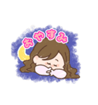 ゆるい男の子と女の子（個別スタンプ：2）