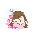 ゆるい男の子と女の子（個別スタンプ：4）