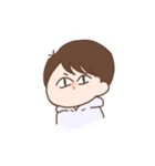 ゆるい男の子と女の子（個別スタンプ：19）