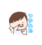 ゆるい男の子と女の子（個別スタンプ：23）
