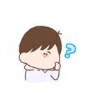 ゆるい男の子と女の子（個別スタンプ：31）