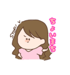 ゆるい男の子と女の子（個別スタンプ：34）