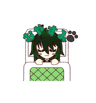 葵ちゃんと愉快な家族（個別スタンプ：3）