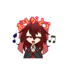 葵ちゃんと愉快な家族（個別スタンプ：4）