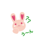 坂戸いずみスタジオのうさぎちゃんスタンプ（個別スタンプ：3）