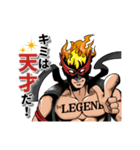 beLEGEND公式 ビーレジェンドマンスタンプ（個別スタンプ：10）