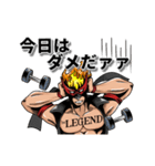 beLEGEND公式 ビーレジェンドマンスタンプ（個別スタンプ：22）