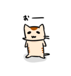 ネコのスタンプ=ↀωↀ=（個別スタンプ：4）