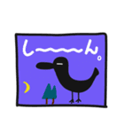 カラスのお知らせ 6（個別スタンプ：3）